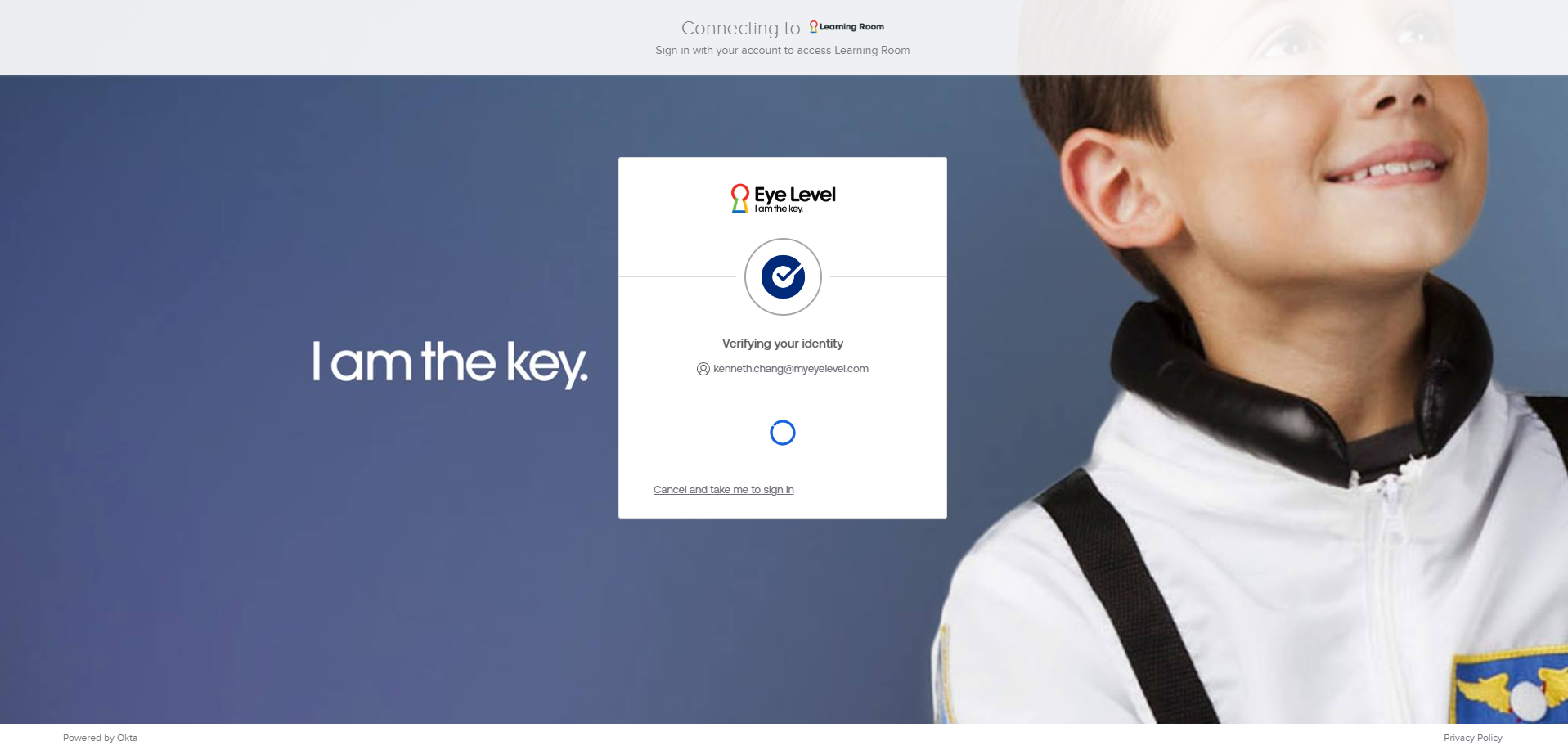 Eye Level Portal Screenshot 3